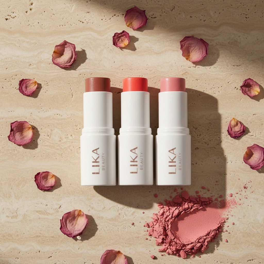 LIKA Blush Sticks — Flat Lay